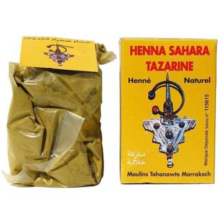 Henna Natural Sahara Tazarine Tatuajes - 100 gramos
