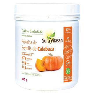 Proteína de Semilla de Calabaza Sura Vitasan - 450 gramos