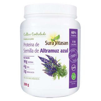 Proteína de Semilla de Altramuz Azul Sura Vitasan - 250 gramos
