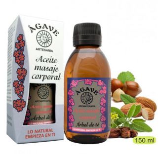 Aceite Corporal de Árbol del Té Ágave - 150 ml.