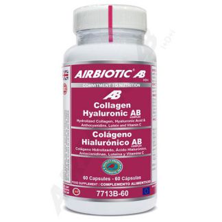Colágeno Hialurónico Complex AB Airbiotic - 60 cápsulas