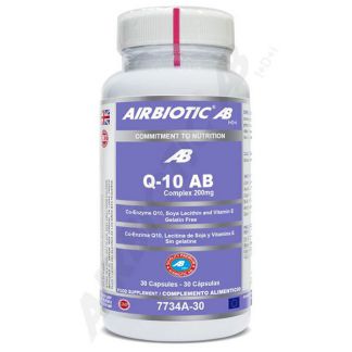 Co-Enzima Q10 200 mg Airbiotic - 30 cápsulas