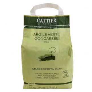 Arcilla Verde Triturada Cattier - 3 Kilos