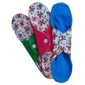 Compresa de Tela de Algodón Orgánico Mediana Orethic - 27 cm.