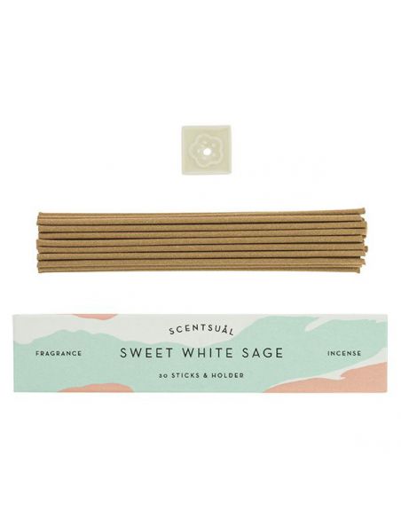 Incienso Salvia Blanca Scentsual - 30 barritas