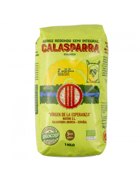 Arroz Semi Integral Bio Calasparra - 1 kilo
