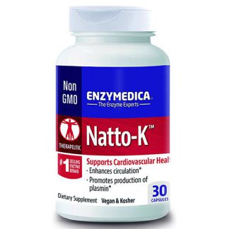 Natto-K Enzymedica - 30 cápsulas