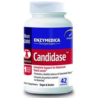 Candidase Enzymedica - 42 cápsulas