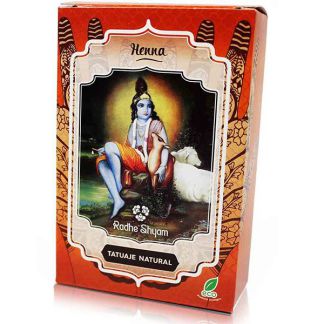 Henna Polvo Tatuaje Radhe Shyam - 100 gramos