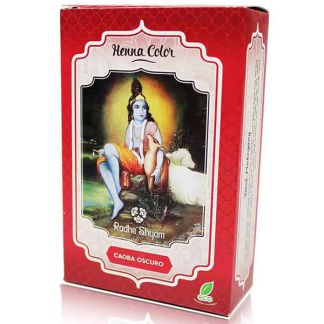 Henna Polvo Caoba Oscuro Radhe Shyam - 100 gramos