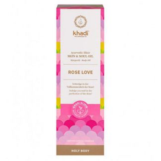 Aceite Elixir Ayurveda Rosas Regenerante Khadi - 100 ml.