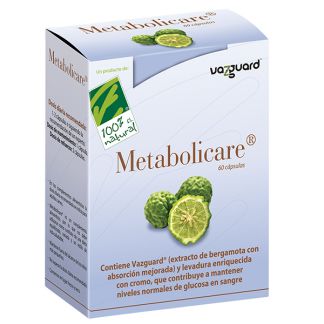 Metabolicare Cien por Cien Natural - 60 cápsulas