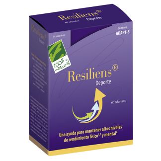 Resiliens Deporte Cien por Cien Natural - 30 cápsulas