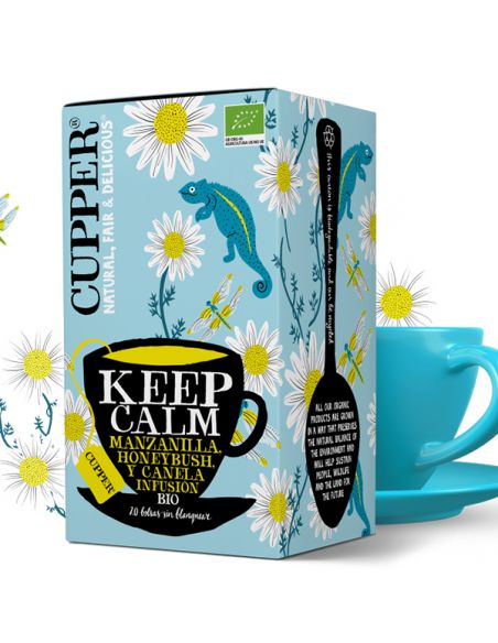 Keep Calm Infusión Bio Cupper - 20 bolsitas