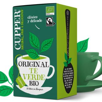 Té Verde Infusión Bio Cupper - 20 bolsitas