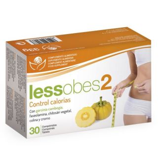 Lessobes 2 Control Calorías Bioserum - 30 comprimidos
