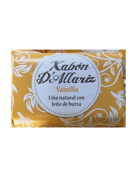 Jabón de Leche de Burra y Vainilla Xabón D´Allariz - 100 gramos
