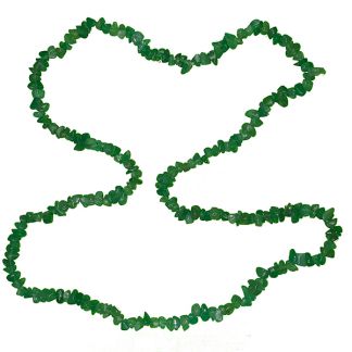 Collar Chip Cuarzo Verde