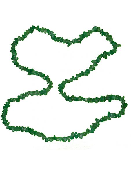 Collar Chip Cuarzo Verde