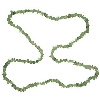 Collar Chip Fluorita Verde