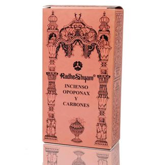 Incienso en Grano Opoponax con Carbones Radhe Shyam - 50 gramos