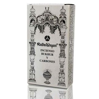 Incienso en Grano Bukhur con Carbones Radhe Shyam - 50 gramos