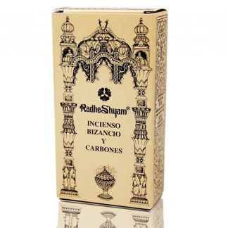 Incienso en Grano Bizancio con Carbones Radhe Shyam - 50 gramos