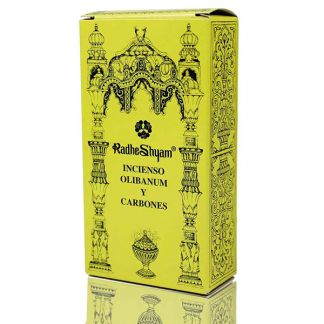 Incienso en Grano Olibanum con Carbones Radhe Shyam - 50 gramos