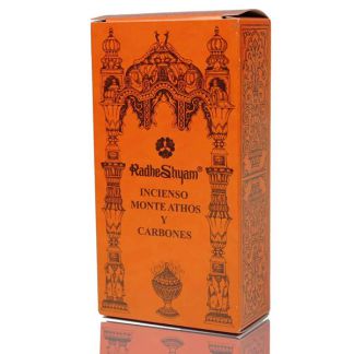 Incienso en Grano Monte Athos con Carbones Radhe Shyam - 50 gramos