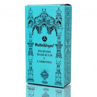 Incienso en Grano Basilicum con Carbones Radhe Shyam - 50 gramos
