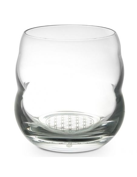 Vaso Mythos Vitalizador Flor de la Vida Platino Nature's Design