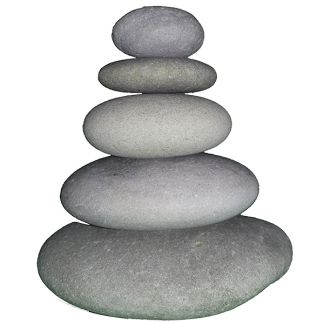 Piedras Atlánticas del Equilibrio Zen - 5 unidades
