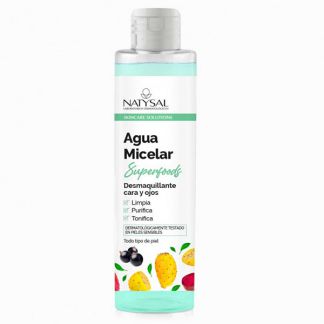 Agua Micelar Superfoods Cara y Ojos Natysal - 200 ml.