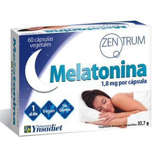Melatonina Zentrum - 60 cápsulas