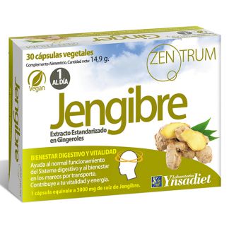Jengibre Zentrum - 30 cápsulas