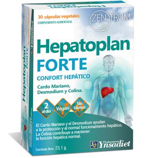 Hepatoplan Forte Zentrum - 30 cápsulas