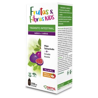 Fruta y Fibra Kids Jarabe Ortis - 250 ml.