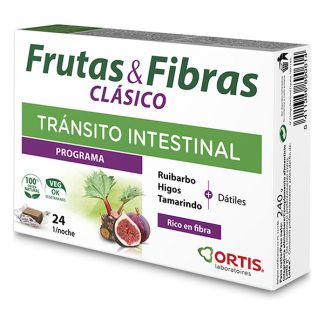 Fruta y Fibra Clásico Ortis - 24 cubitos