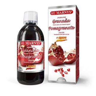 Zumo de Granada y Ágave Marnys - 500 ml.