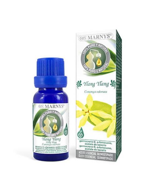 Aceite Esencial Alimentario Ylang-Ylang Marnys - 15 ml.