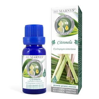 Aceite Esencial Alimentario Citronella Marnys - 15 ml.