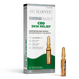 Beauty IN & OUT CBD Skin Relief Marnys - 7 ampollas