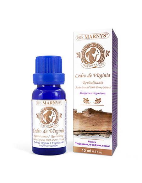 Aceite Esencial Cedro de Virginia Marnys - 15 ml.