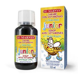 Jarabe Junior Multivitamínico con Jalea Real Marnys - 125 ml.
