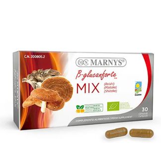 Mix Shiitake, Reishi y Maitake Bio Marnys - 30 cápsulas