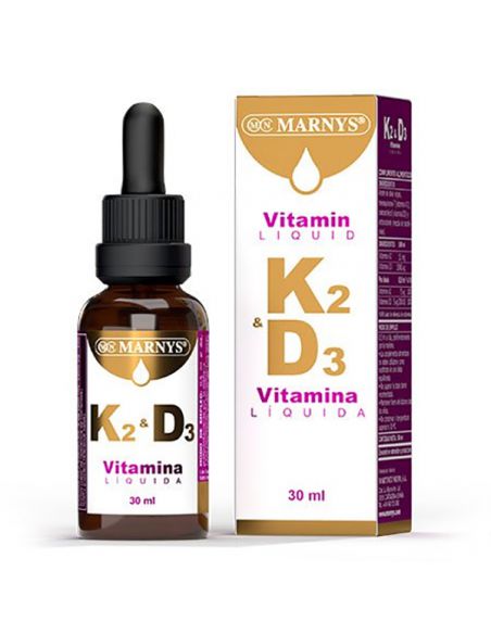 Vitahelp Vitamina K2 + D3 Líquida Marnys - 30 ml.