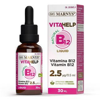 Vitahelp Vitamina B12 Líquida Marnys - 30 ml.