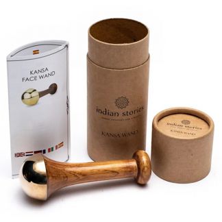 Varita Kansa Wand Ayurvédica para Masaje Facial