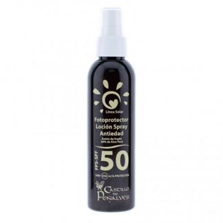Loción Antiedad Fotoprotectora FPS 50 Castillo de Peñalver - spray 150 ml.