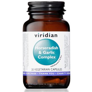 Rábano Picante con Ajo Complex Viridian - 30 cápsulas